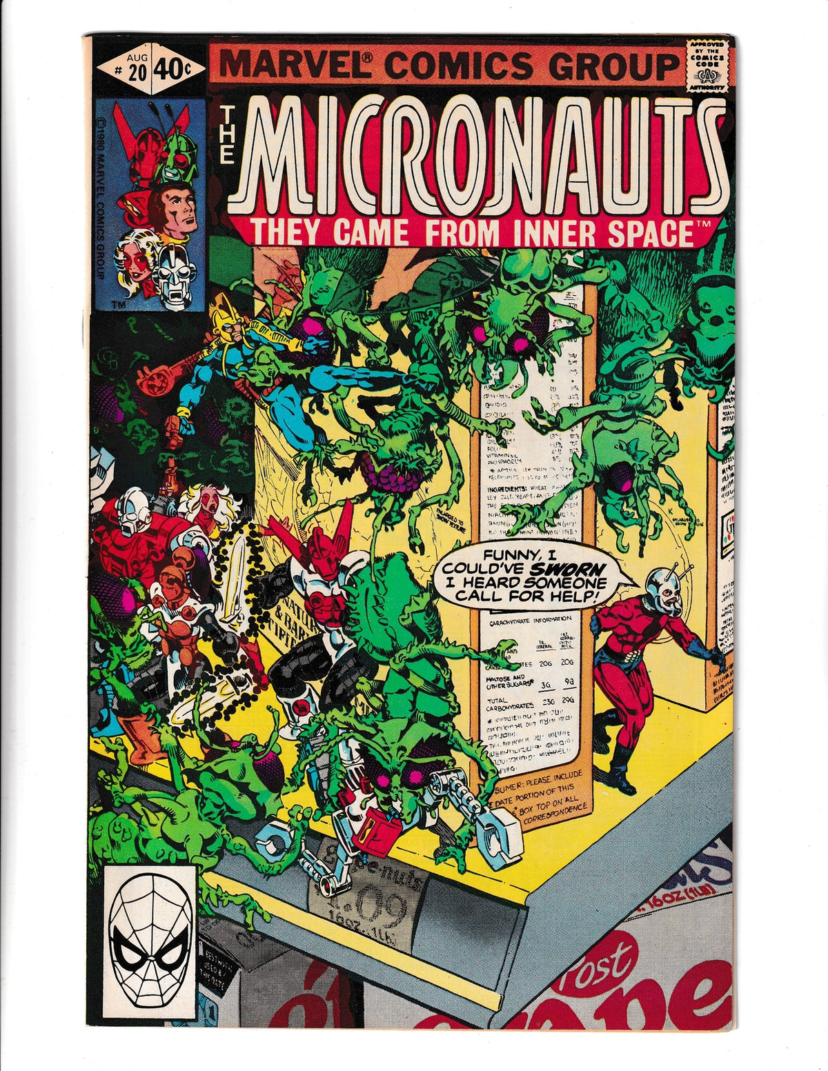 Micronauts #20 (1980) Marvel Comics