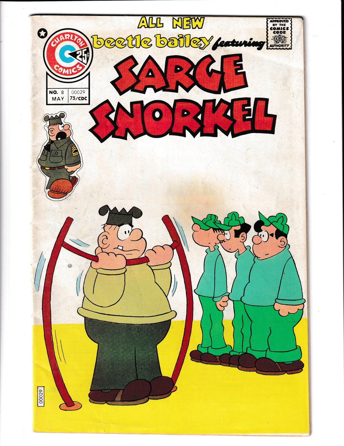 Sarge Snorkel #8 (1975) Bronze Age Charlton Comics