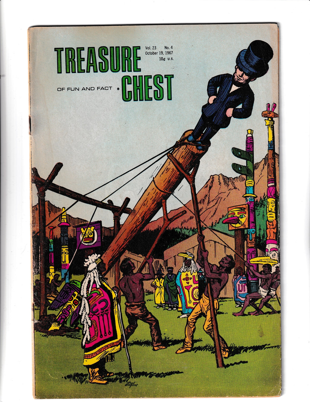 Treasure Chest #4 (1967) Vol,. 23 George A. Pflaum Comics