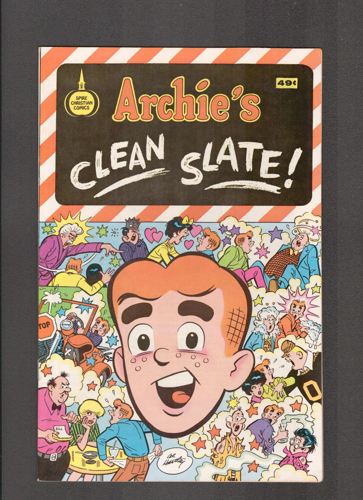 Archie's Clean Slate #nn-49c (1973) 49 cent variant Spire Christian Comics
