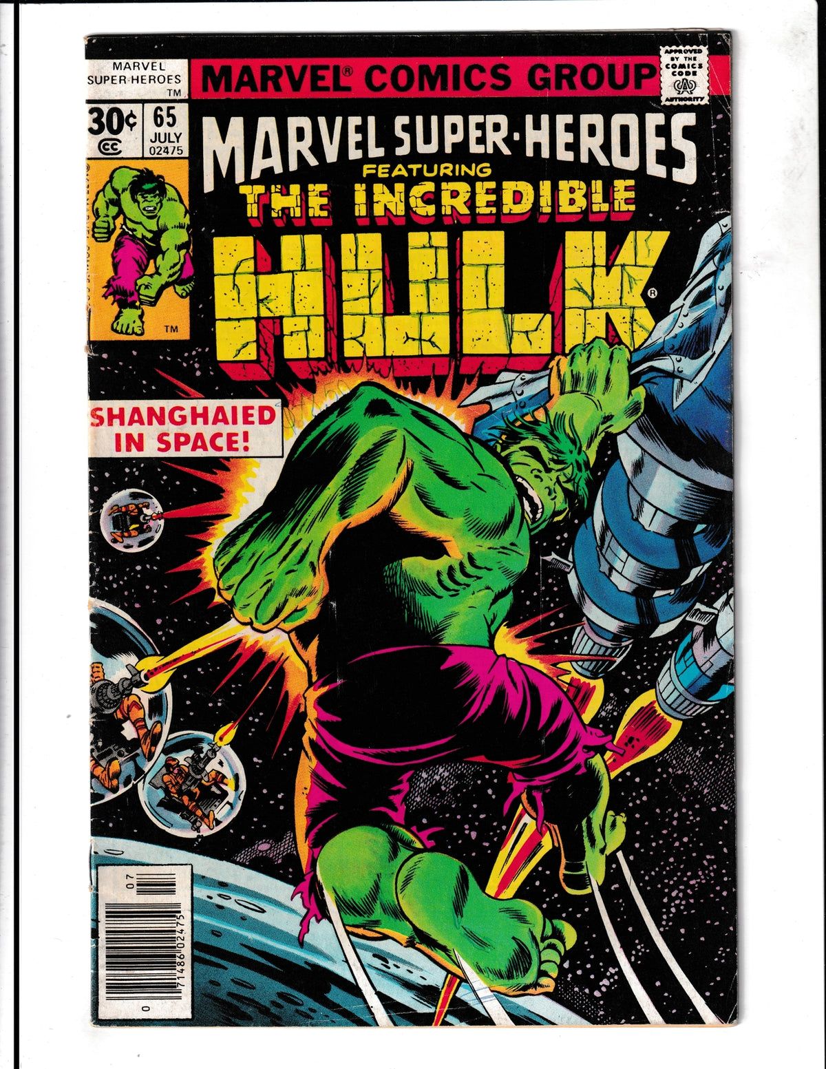 Marvel Super-Heroes #65 (1977) Marvel Comics