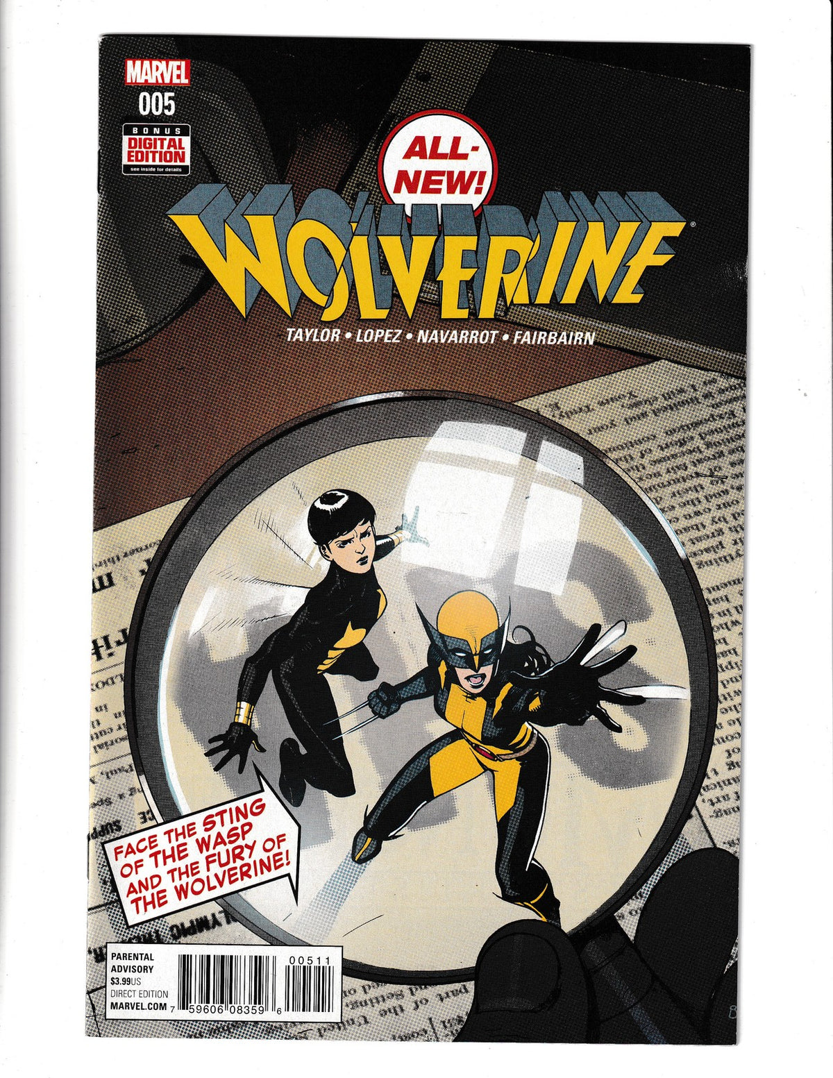 All-New Wolverine #5 (2016) Marvel Comics