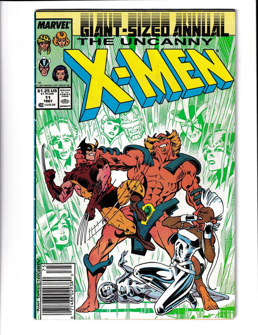 Uncanny X-Men Annual #11 (1987) Marvel Comics SKU:3432