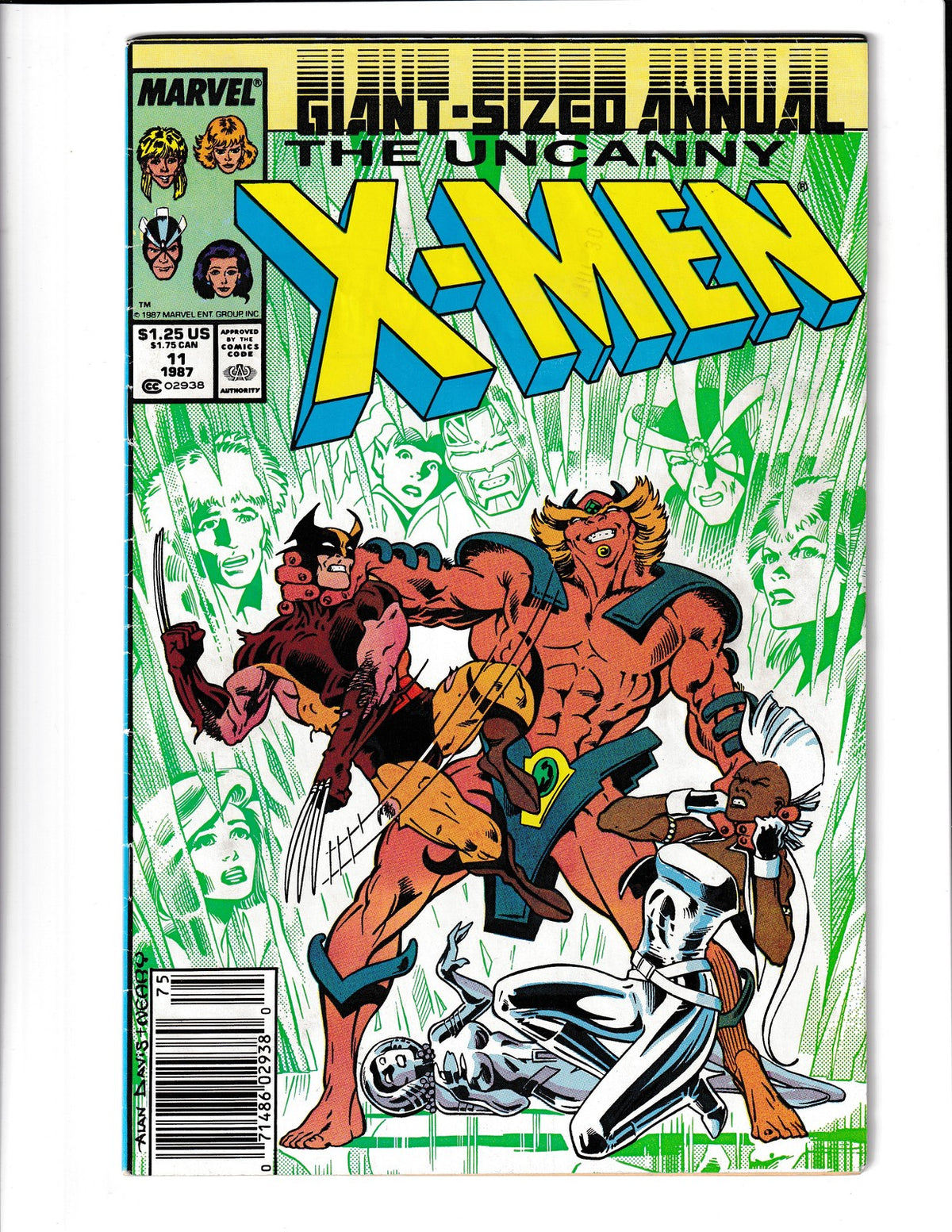 Uncanny X-Men Annual #11 (1987) Marvel Comics SKU:3432