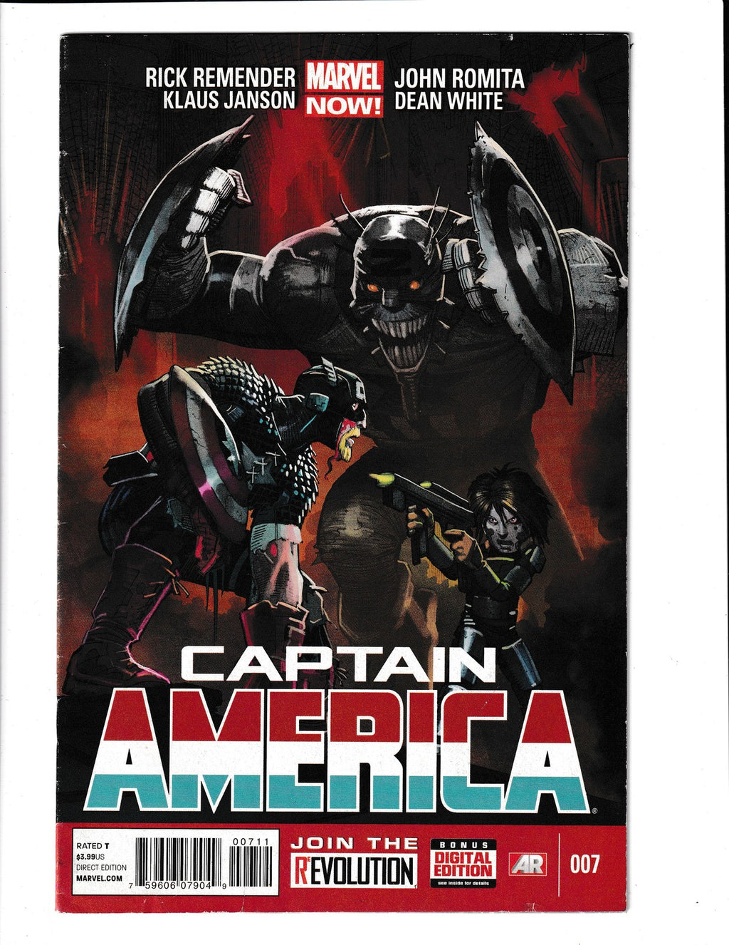 Captain America #7 (2013) John Romita JR Marvel Comics