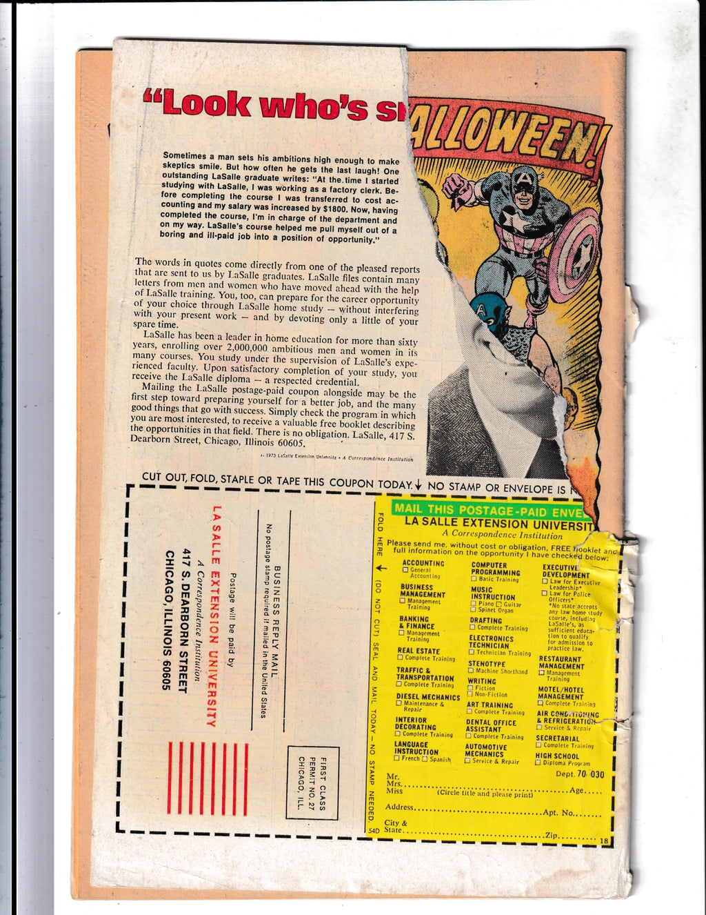 Iron Man #81 (1975) Marvel Value Stamp Series B Marvel Comics