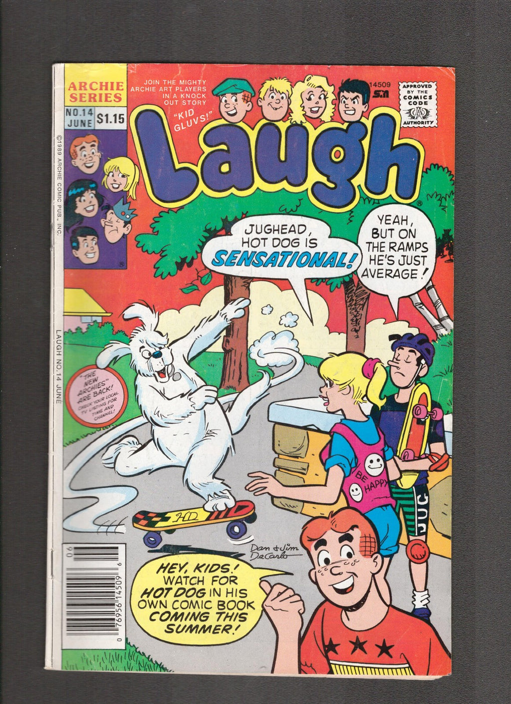 Laugh Comics #14 (1989) Canadian Newsstand Archie Comics