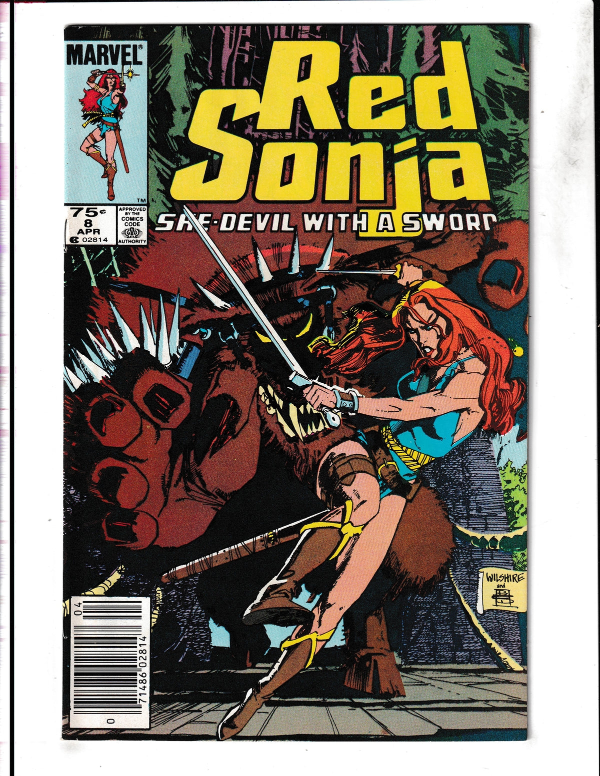 Red Sonja #8 (1985) Marvel Comics