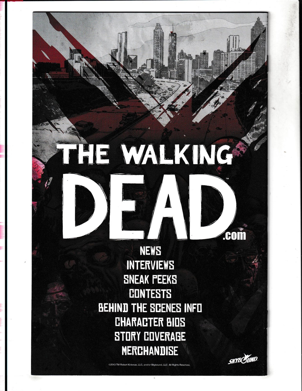 Walking Dead #1 (2015) B/W Wizard World Las Vegas Variant Image Comics