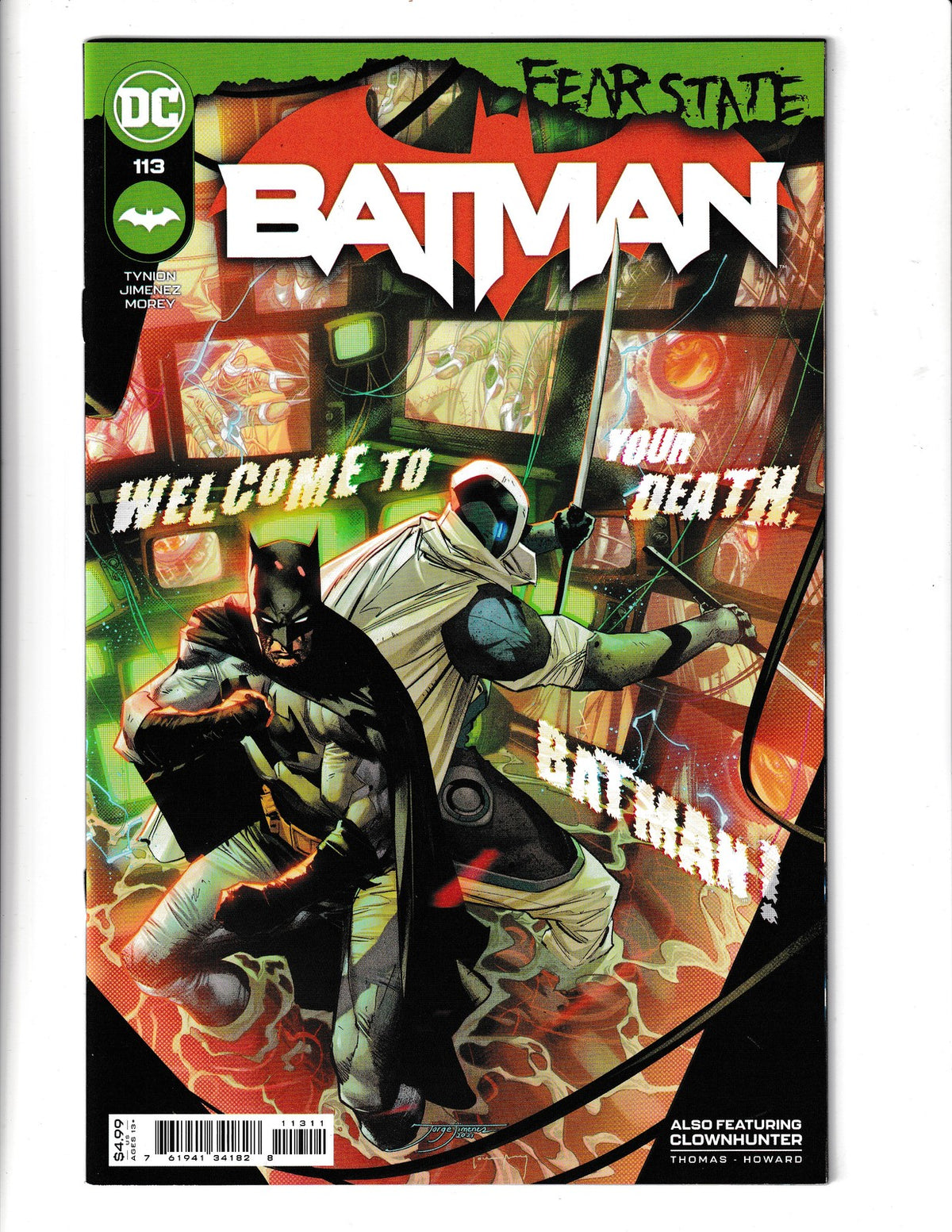 Batman #113 (2021) Higher Grade DC Comics