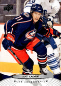 2011-12 Upper Deck #404 Matt Calvert Hockey Columbus Blue Jackets