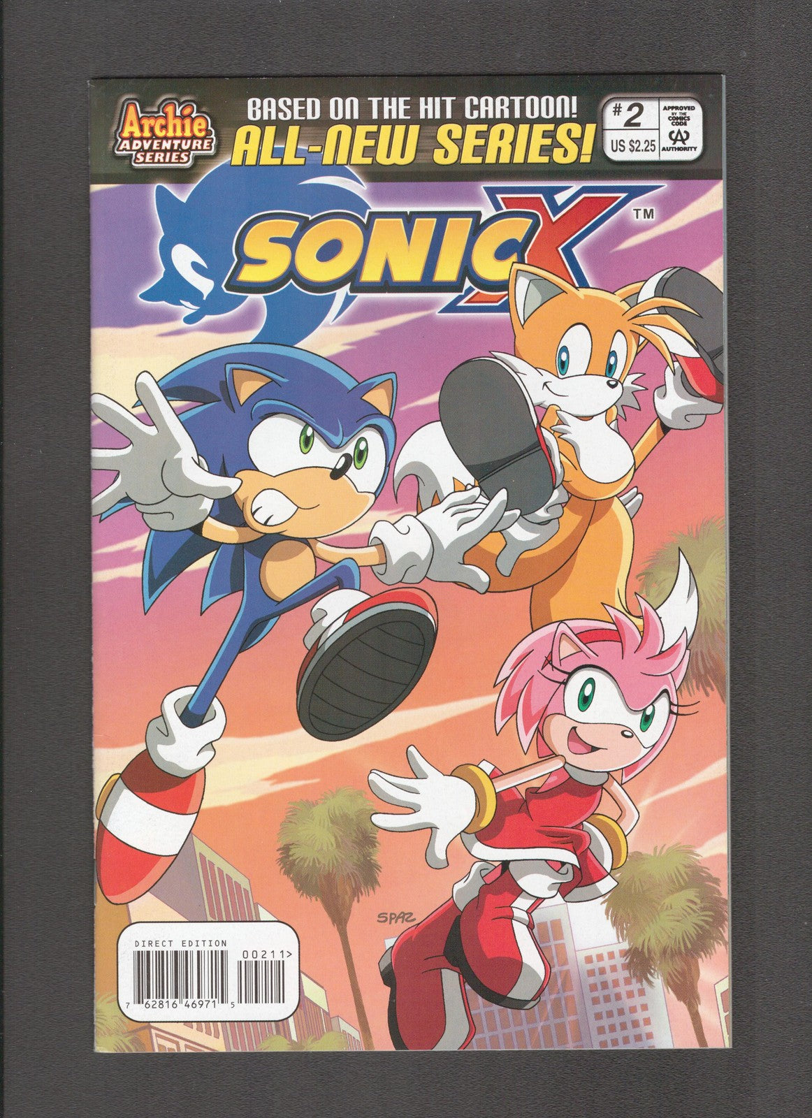 Sonic X #2 (2005) Patrick Spaziante Archie Comics