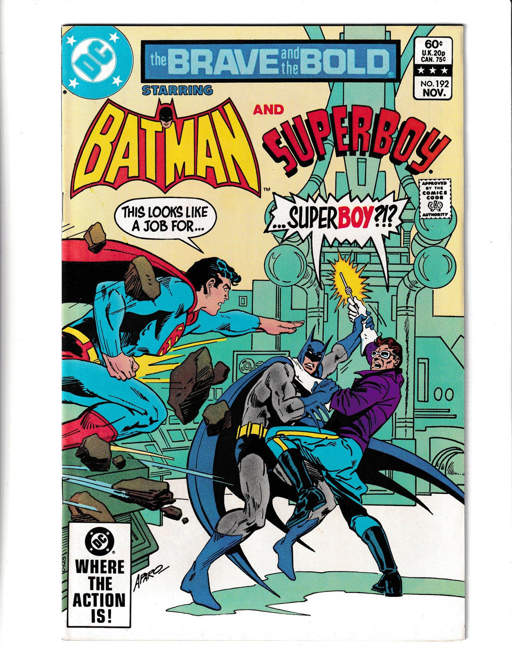 Brave And The Bold #192 (1982) Batman and Superboy DC Comics SKU:2350