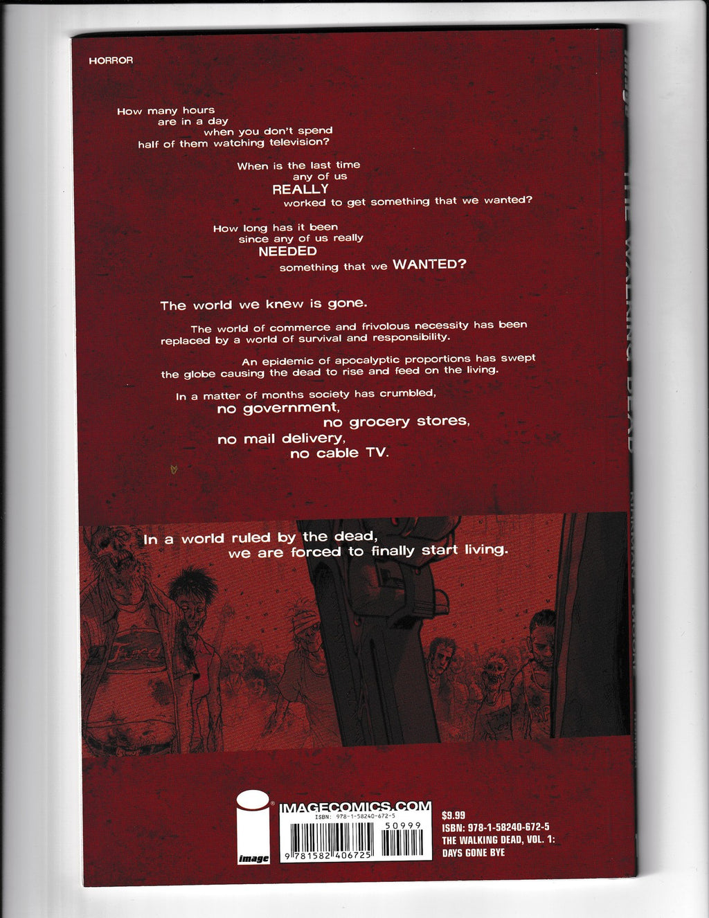 Walking Dead - TPB #1 (2007) Higher Grade - 6th Print Image Comics