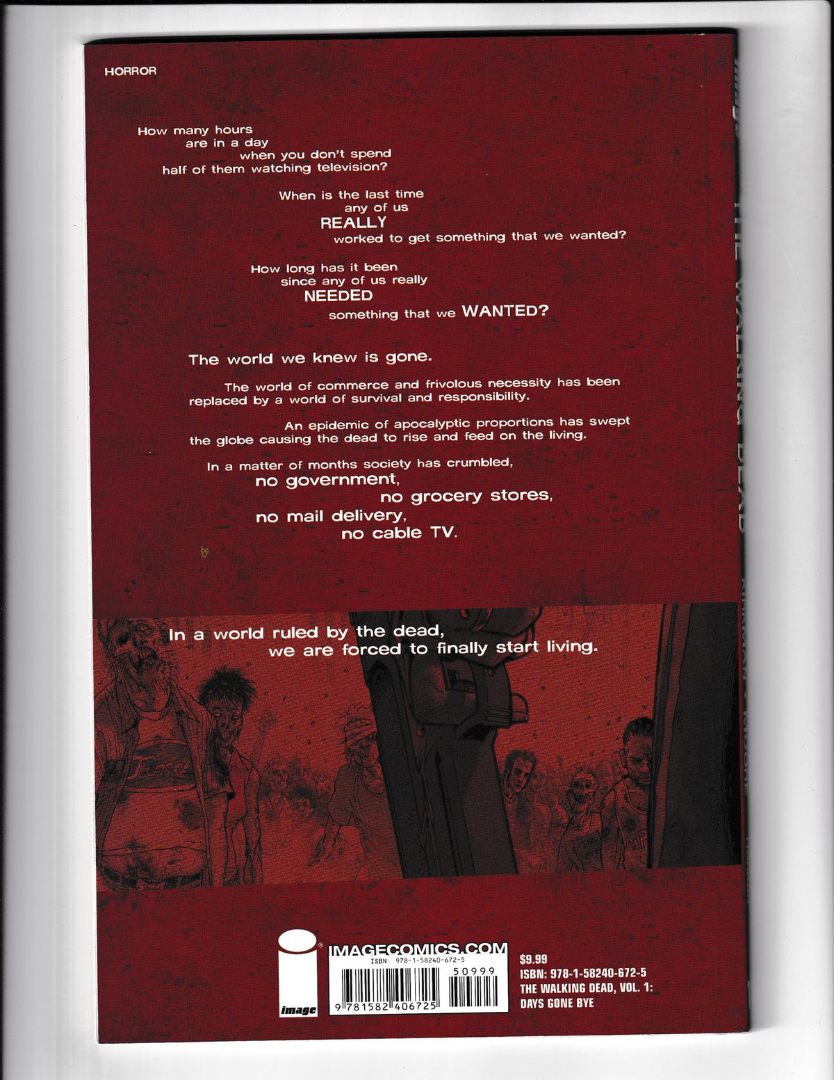Walking Dead - TPB #1 (2007) Higher Grade - 6th Print Image Comics
