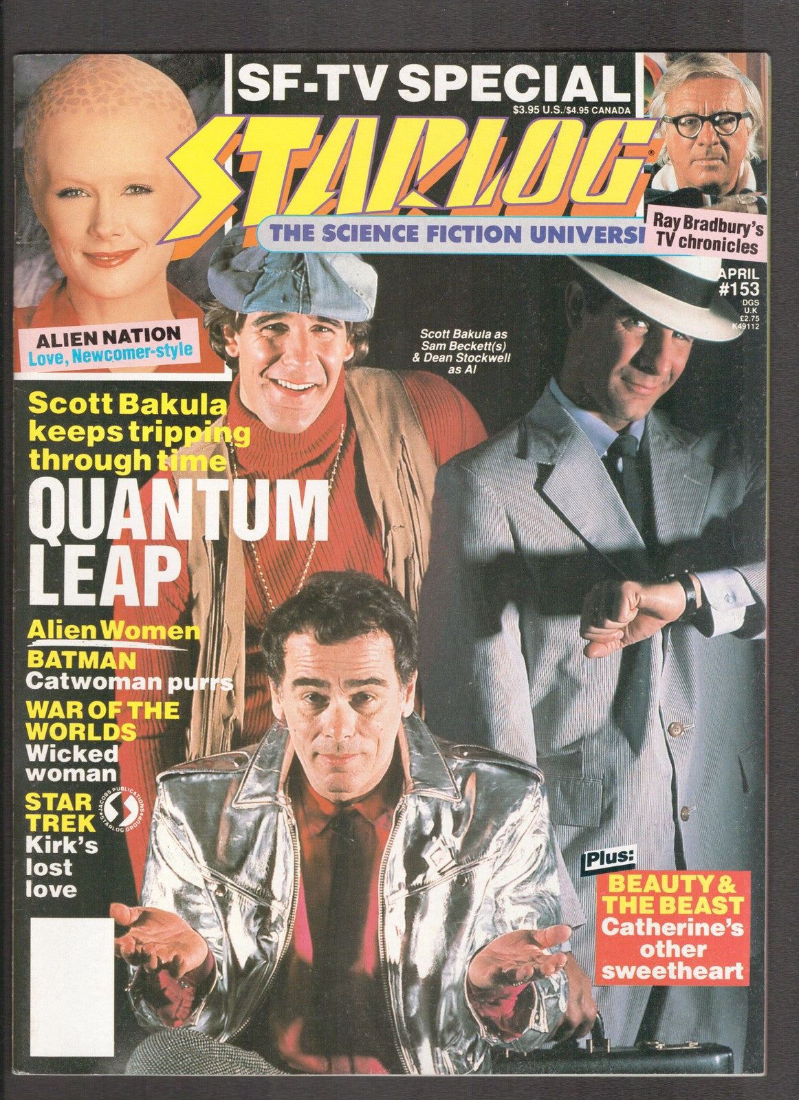 Starlog #153 (1990) Star Trek Starlog Comics
