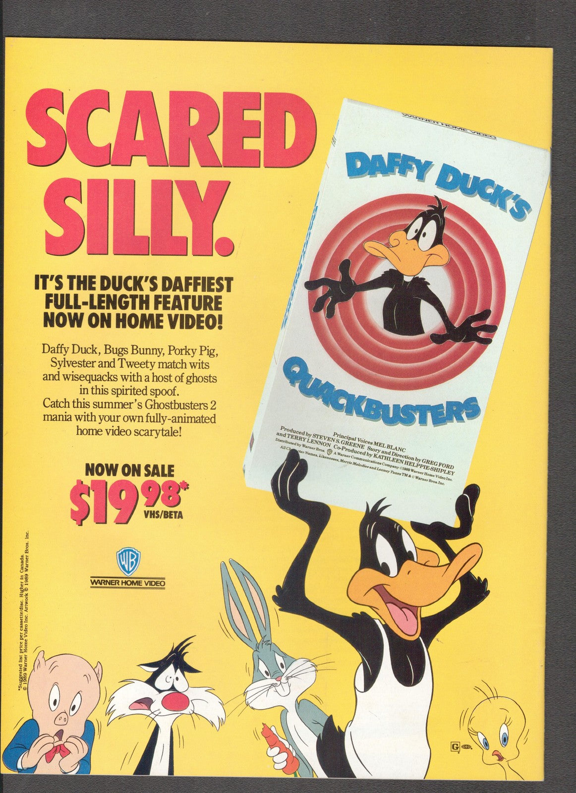 Looney Tunes Magazine #1 (1989) Welsh Comics