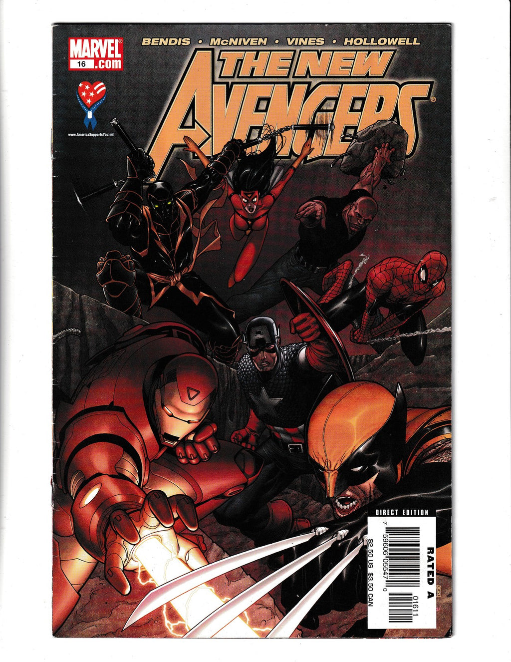 New Avengers #16 (2006) 1st App of the Collective Marvel Comics