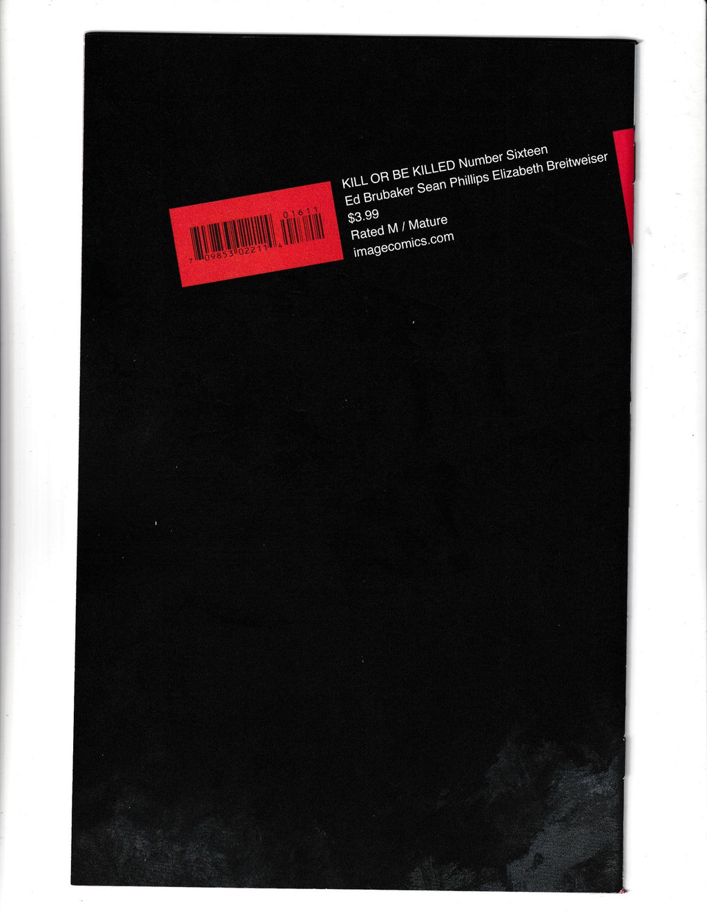 Kill or Be Killed #16 (2018) Image Comics