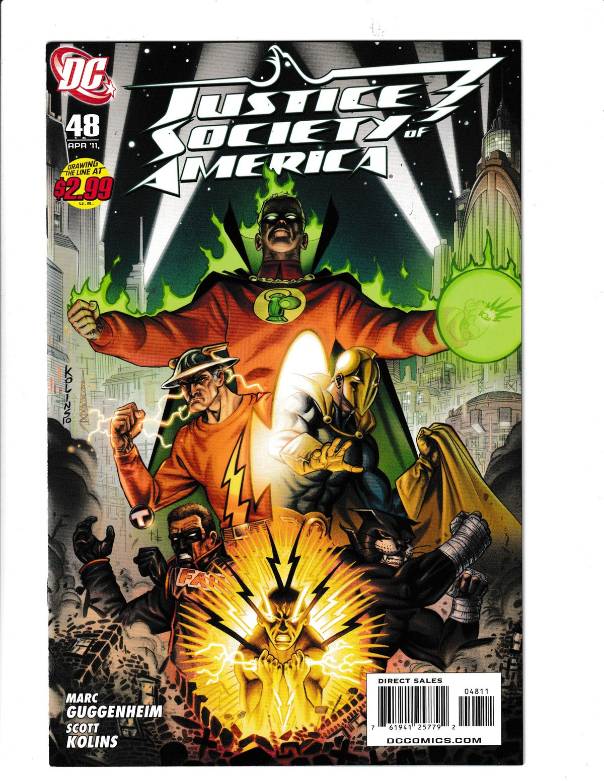 Justice Society of America #48 (2011) Scott Kolins DC Comics