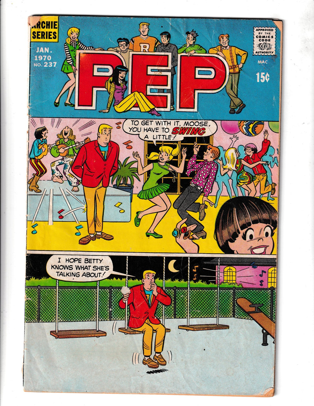 PEP #237 (1969) Archie Comics