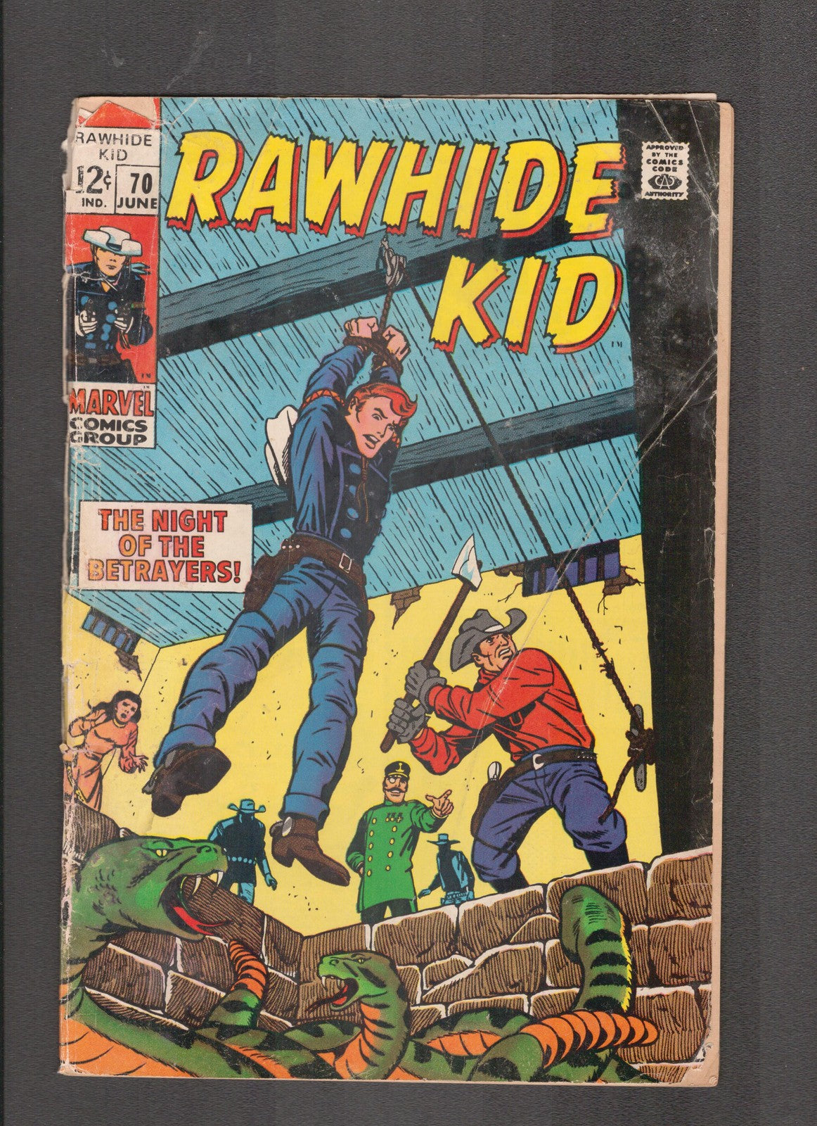 Rawhide Kid #70 (1969) Stan Lee Marvel Comics