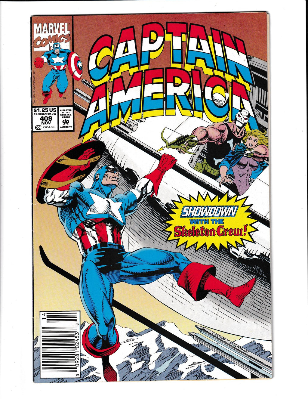 Captain America #409 (1992) Marvel Comics SKU:3285