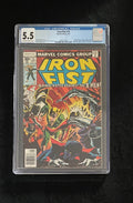 Iron Fist #15 CGC 5.5 1977 1st app. Bush Master Marvel Comics