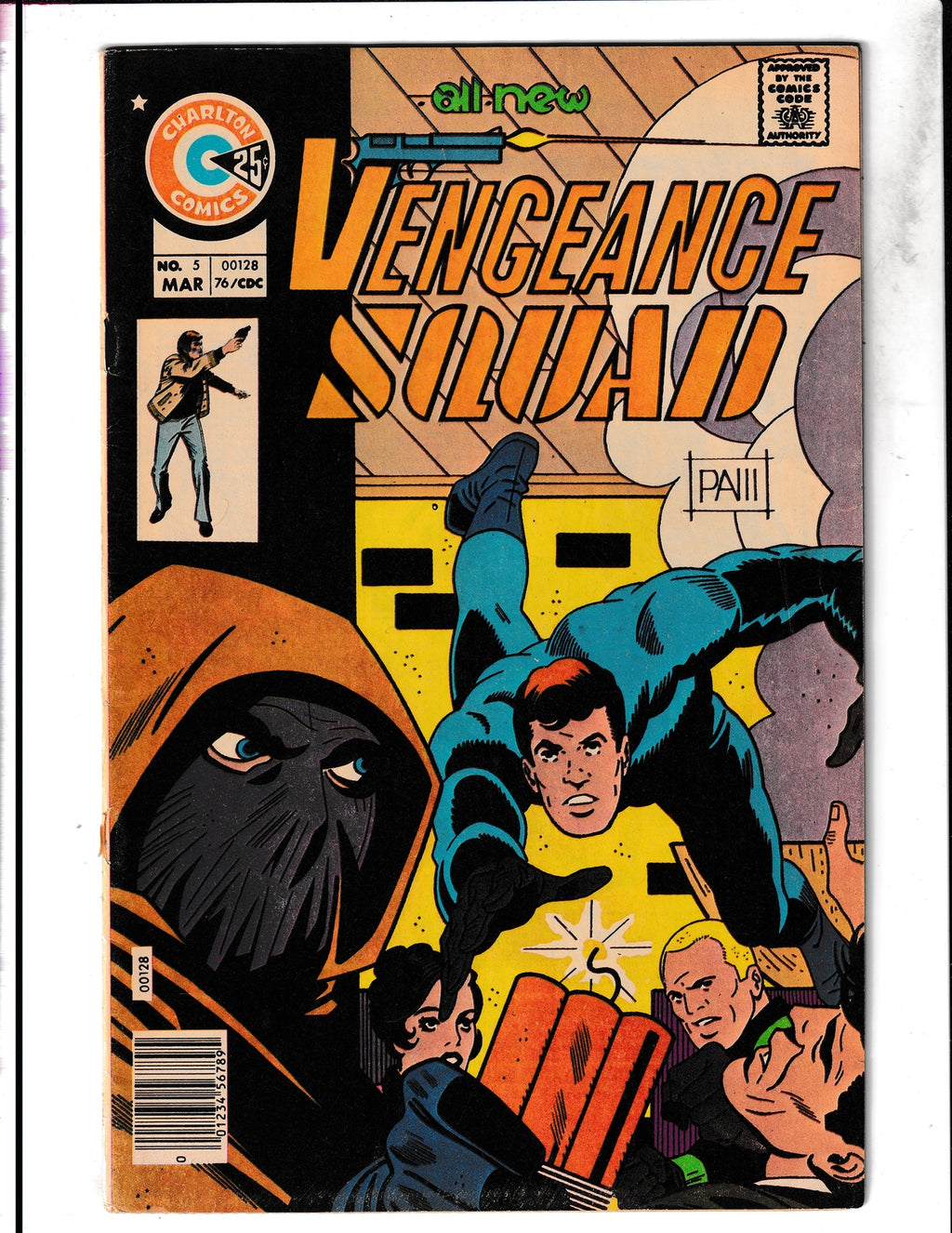 Vengeance Squad #5 (1975) Charlton Comics