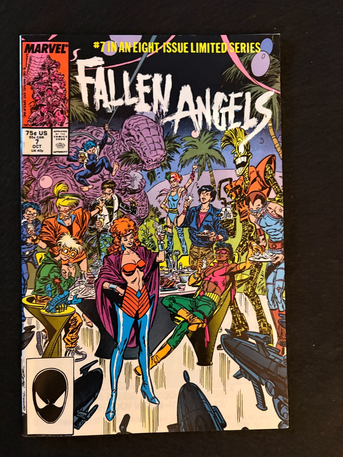 Fallen Angels- Complete Set of 8 - #1-8  (1987) Marvel