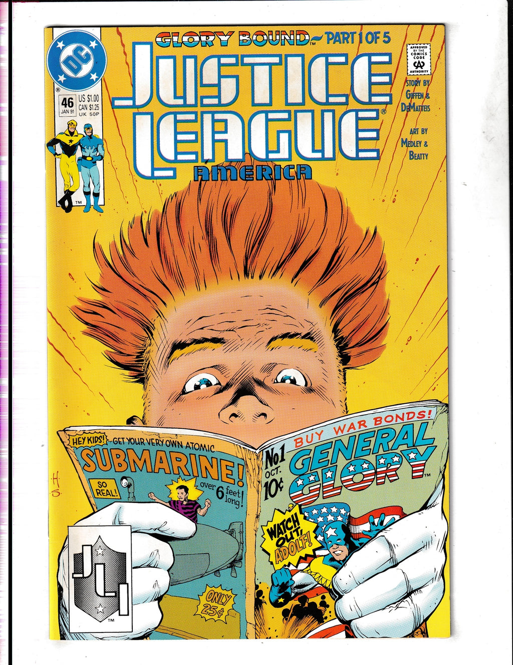 Justice League America #46 (1991) DC Comics
