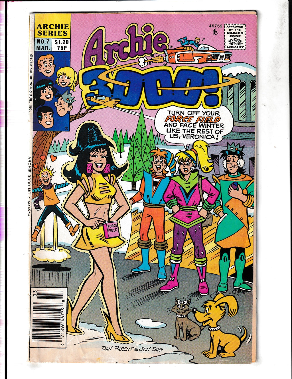 Archie 3000! #7 (1990) Archie Comics