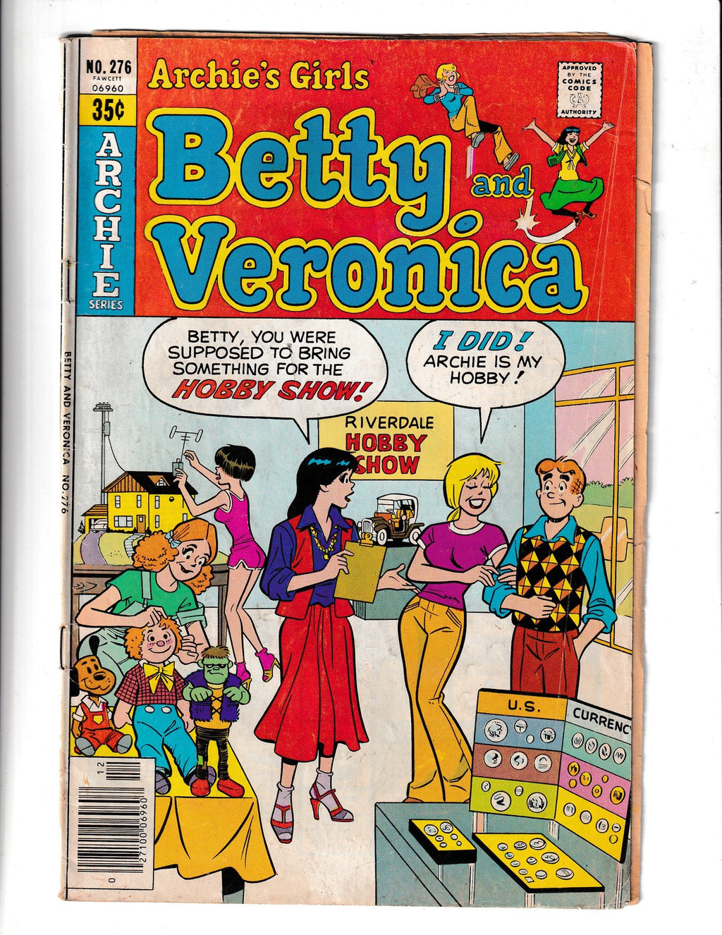 Archie's Girls: Betty and Veronica #276 (1978) Low Grade Archie Comics