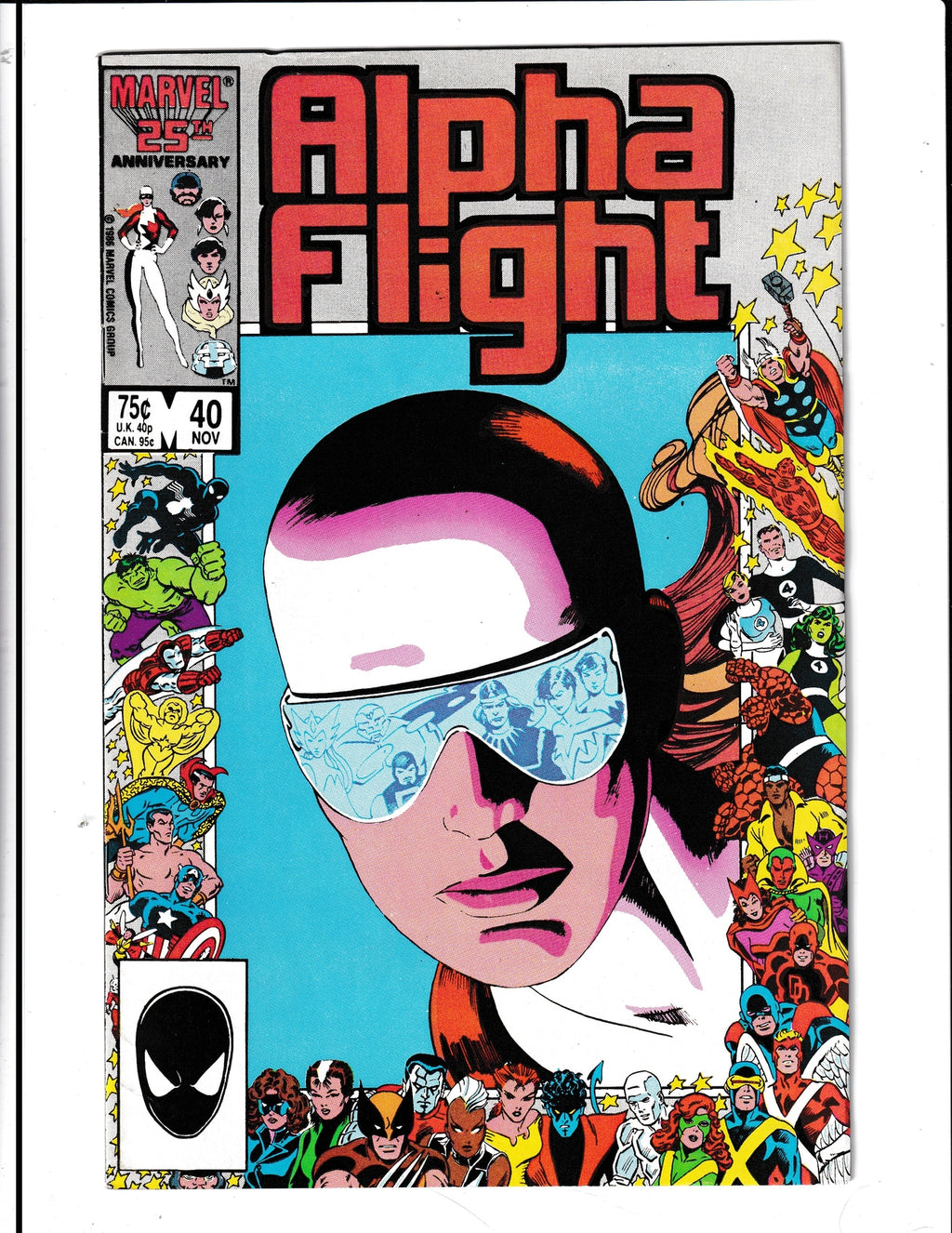 Alpha Flight #40 (1986) Marvel Comics SKU:501