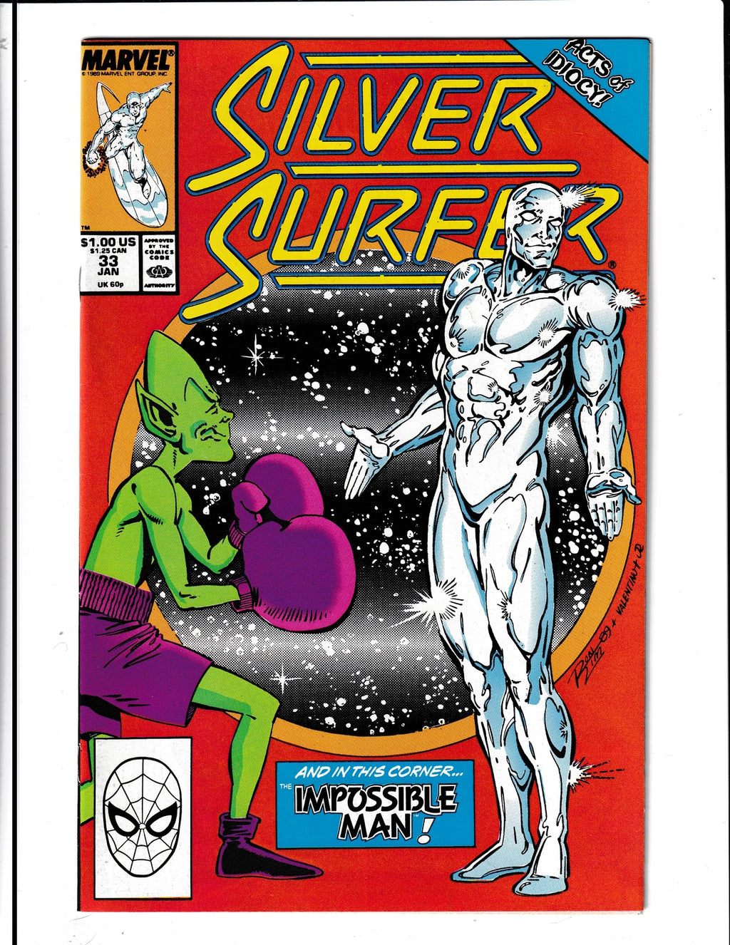 Silver Surfer #33 (1990) Marvel Comics