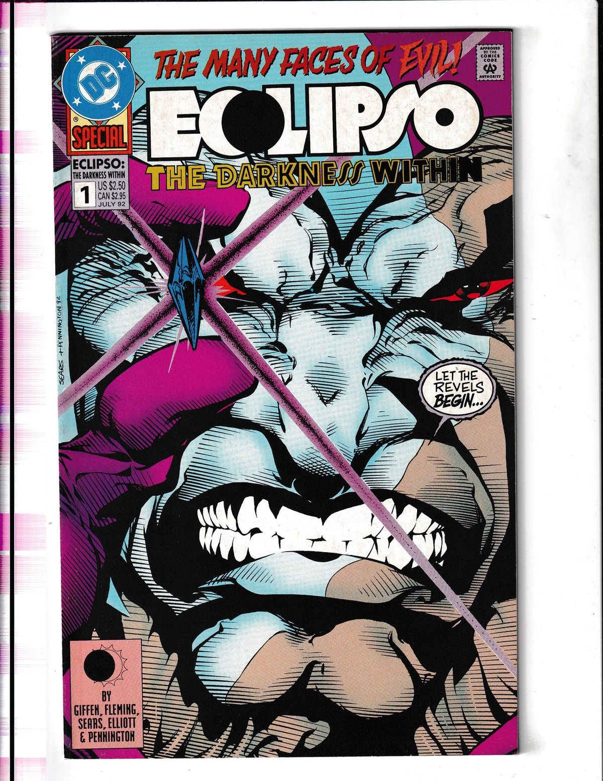 Eclipso: The Darkness Within Special #1 (1992) DC Comics