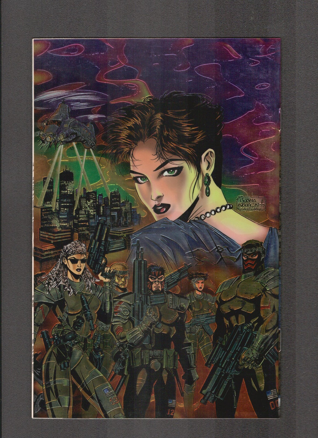 Aster: Celestial Knight #1 (1995) Chromium Cover Entity Comics