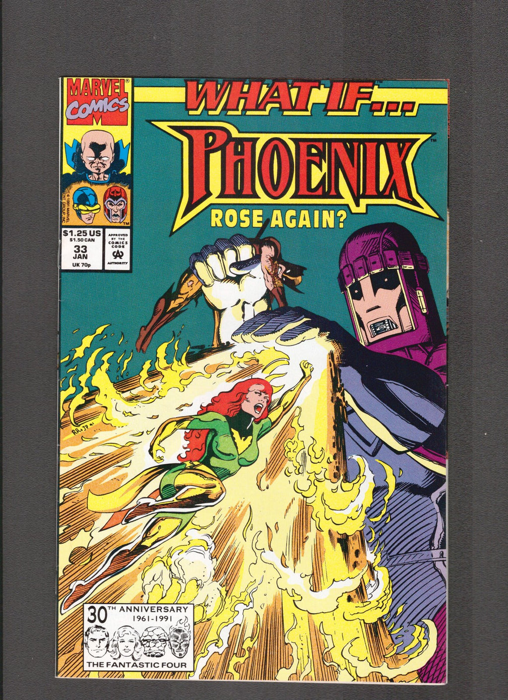 What If..? #33 (1992) Phoenix Rose Again Marvel Comics