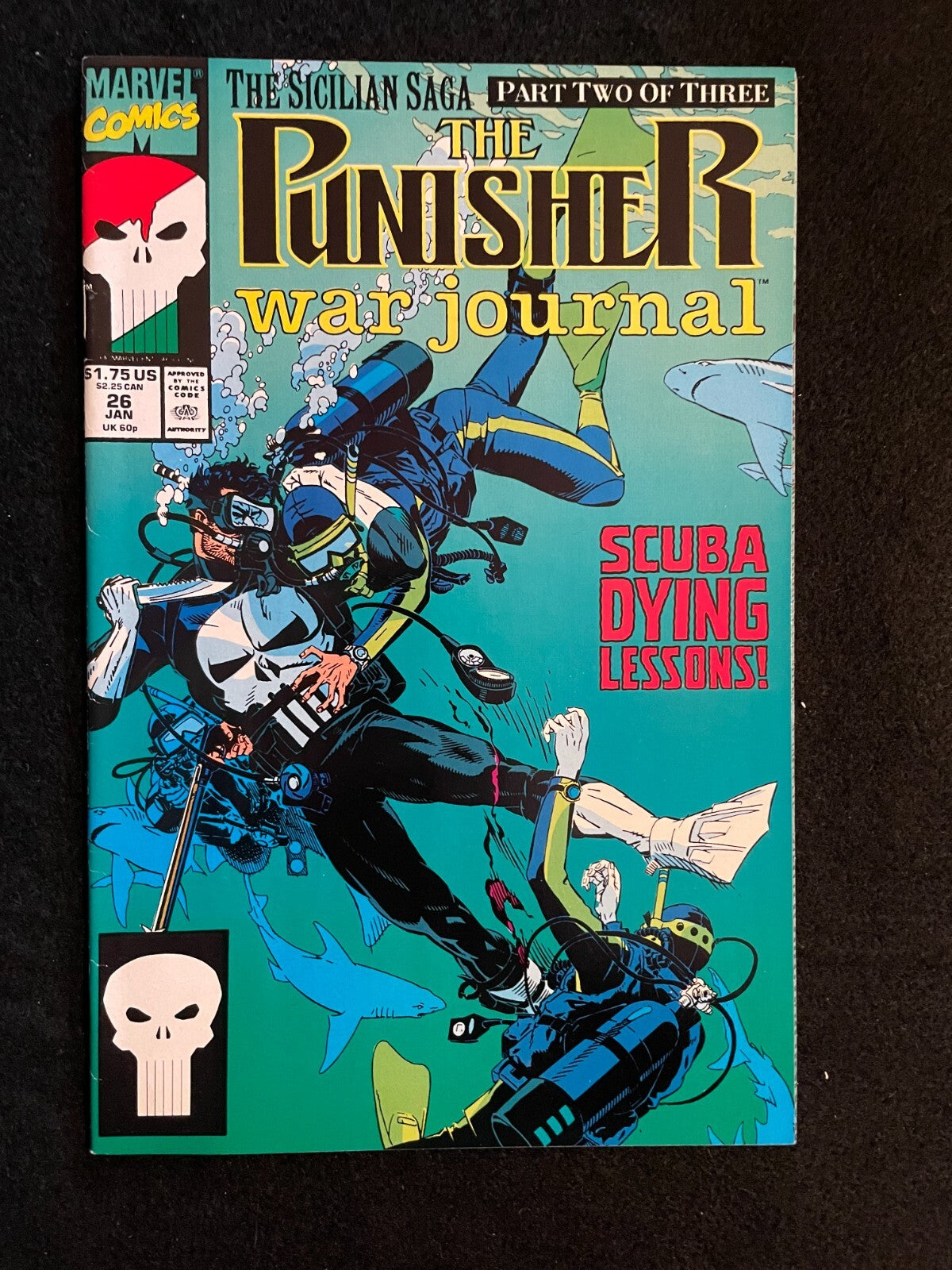 Punisher War Journal #26 1991 Marvel Comic