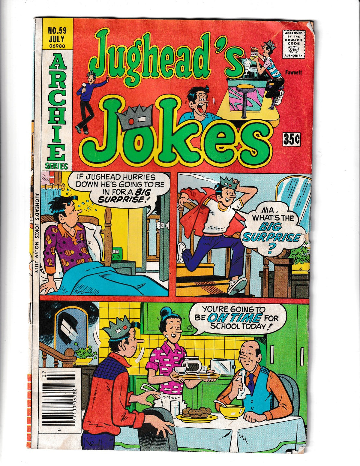 Jughead's Jokes #59 (1978) Archie Comics