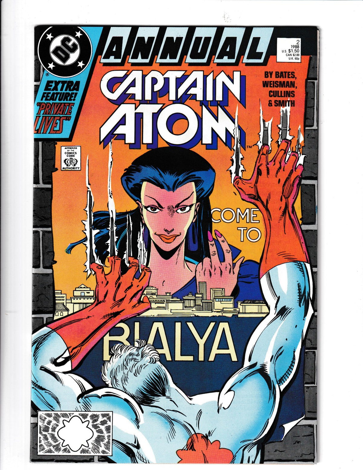 Captain Atom Annual #2 (1988) DC Comics SKU:3125