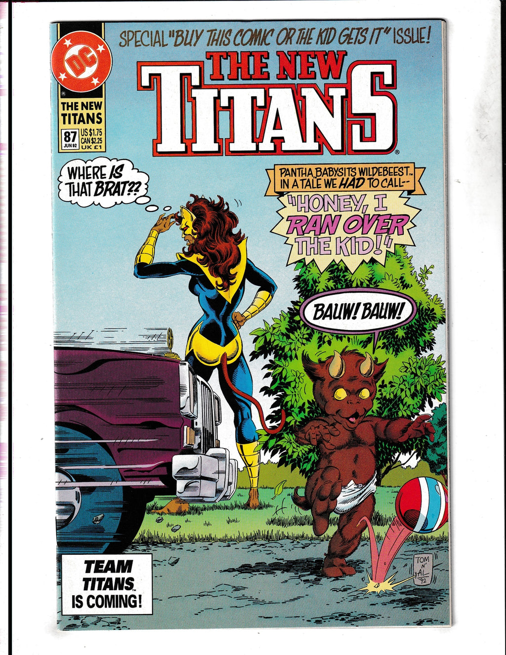 New Titans #87 (1992) DC Comics
