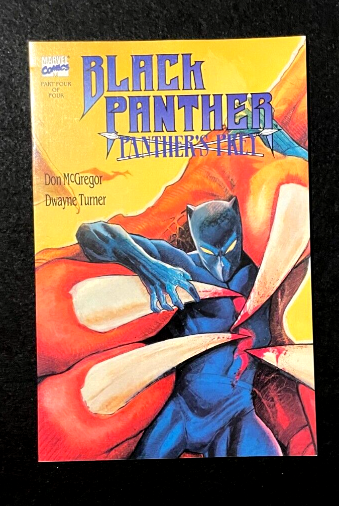 Black Panther: Panther's Prey 1-4 (1990-91) Complete Set Marvel Comics