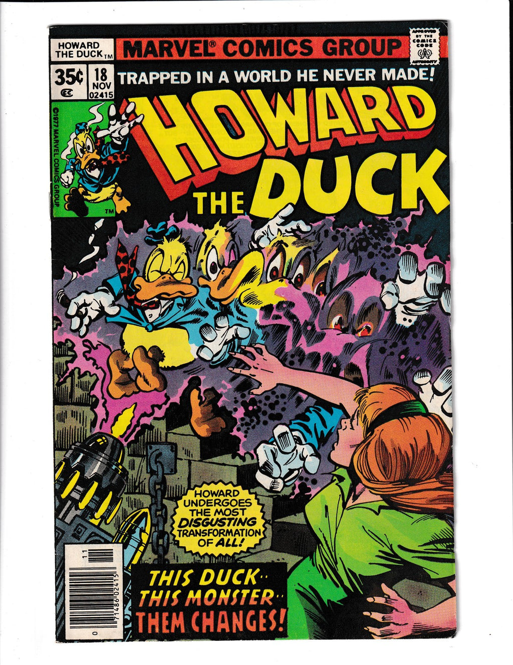 Howard the Duck #18 (1977) Marvel Comics