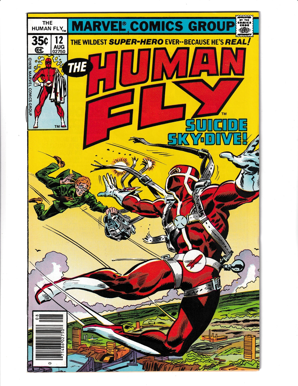 Human Fly #12 (1978) Bill Mantlo Marvel Comics