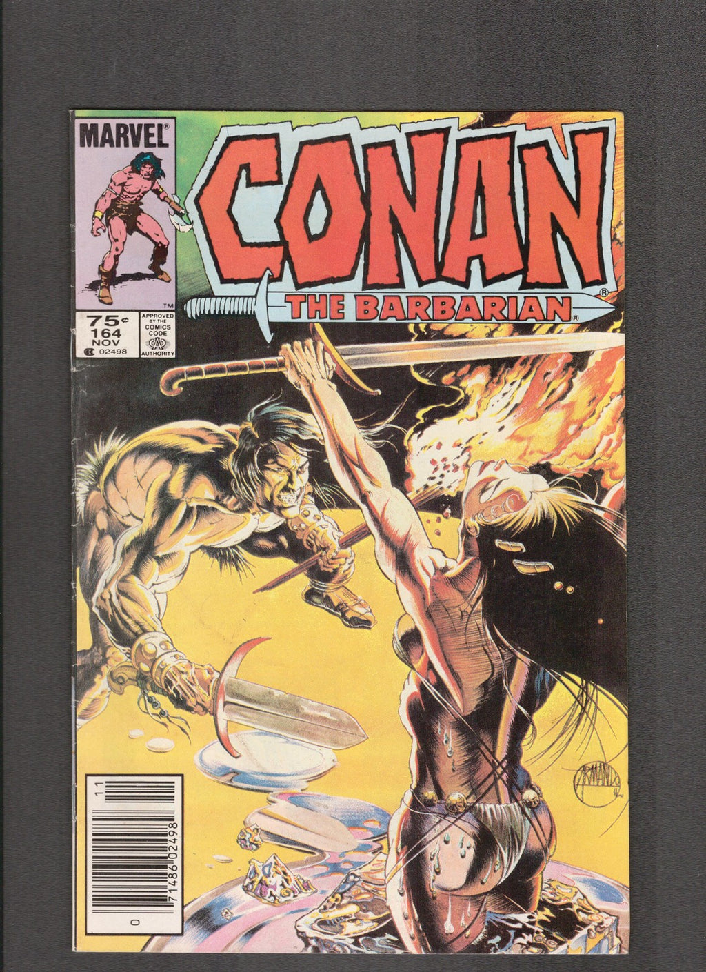 Conan the Barbarian #164 (1984) Gil, Hama, Bell Marvel Comics