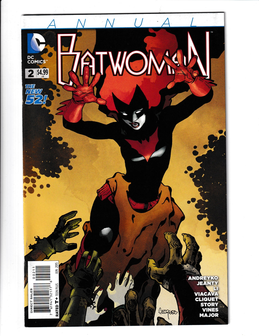 Batwoman Annual #2 (2015) Higher Grade DC Comics