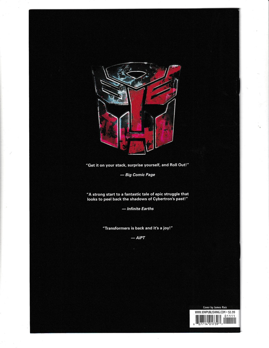Transformers: Robots In Disguise #11 (2012) IDW Comics