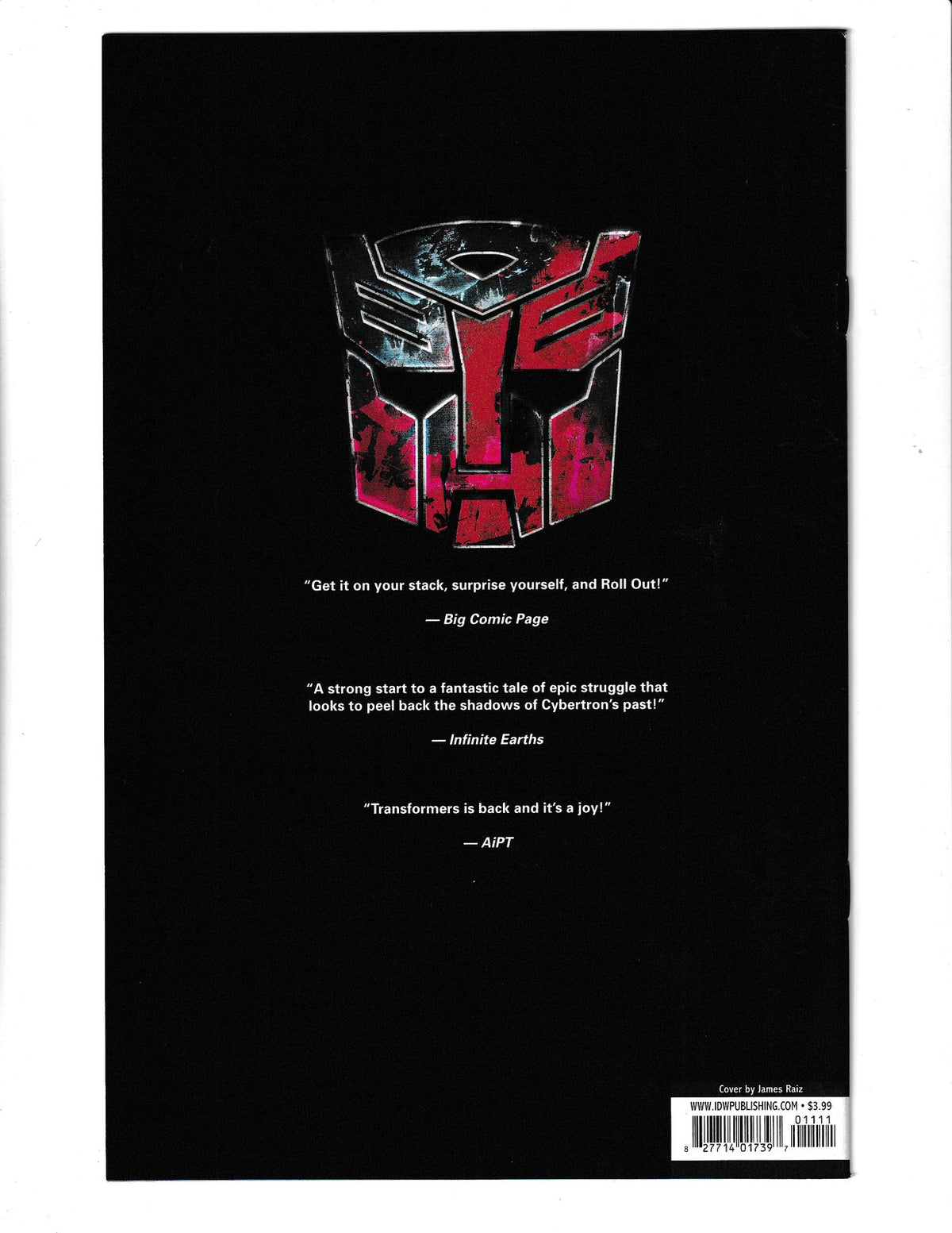 Transformers: Robots In Disguise #11 (2012) IDW Comics