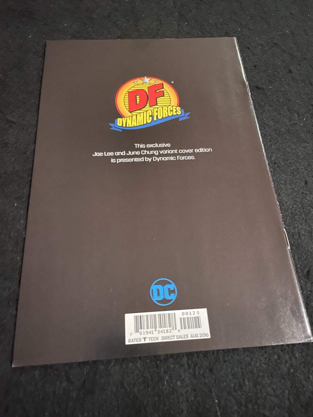 Batman #1 2016 - Dynamic Forces Limited Variant (3000) With COA DC